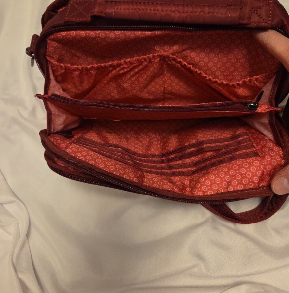 Lug Dark Red Scoop Crossbody - Picture 4 of 8